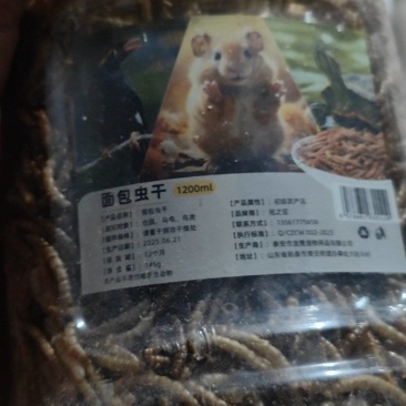 黄粉虫干品