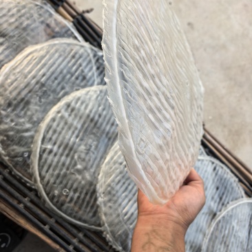 老式手工绿豆粉皮