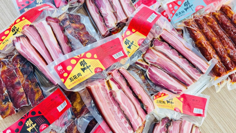 腊肉，腊肠，腊猪蹄