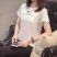 女士前丝后棉精品短袖T恤220件，超低价4.9元**