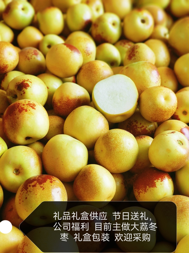 大荔冬枣礼盒包装一箱5斤精品礼盒包邮一件代发