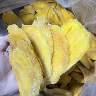 芒果干黄片干爽清库存便宜电商用大片厚片