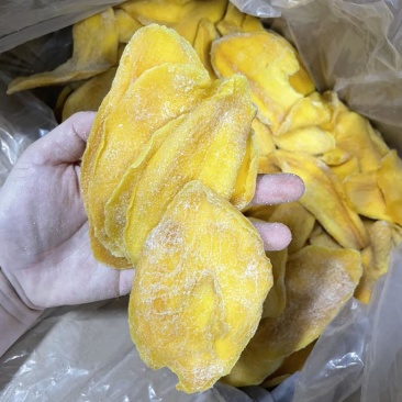 芒果干大片厚片干爽电商便宜用清货价