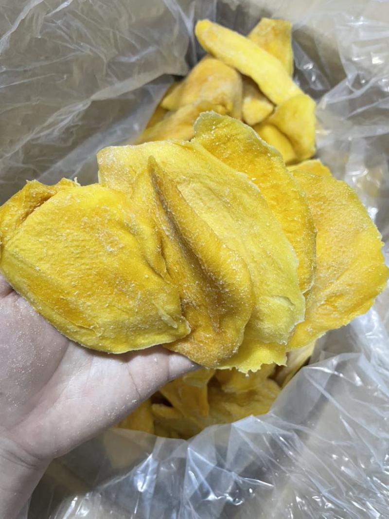 芒果干大片厚片干爽电商便宜用清货价