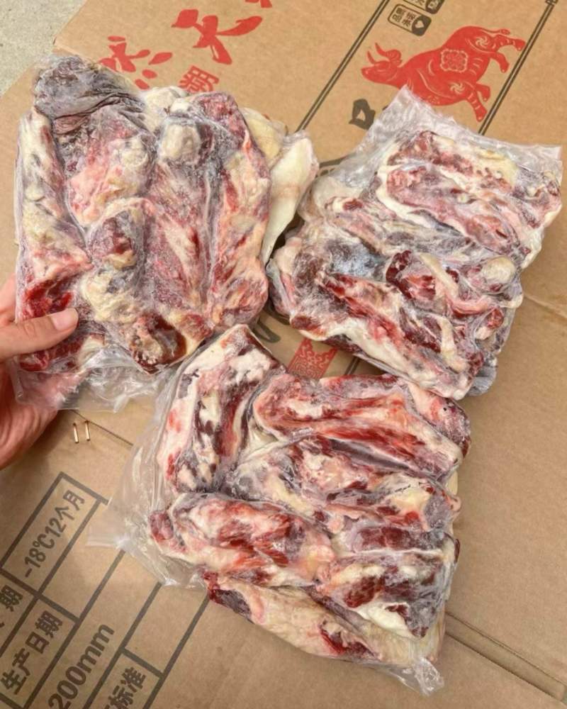 安格斯纯谷饲牛肋条低价出售无异味口感无变化手续齐全