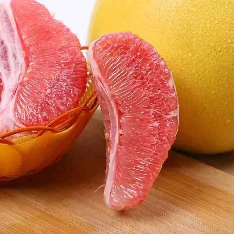 梅州红心蜜柚三红柚白心蜜柚现摘现发批发零售