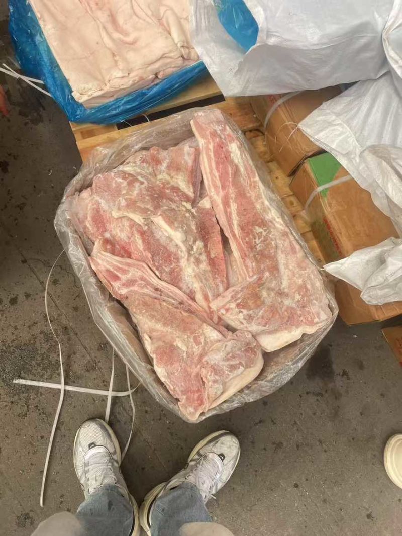 肥猪带皮精五花