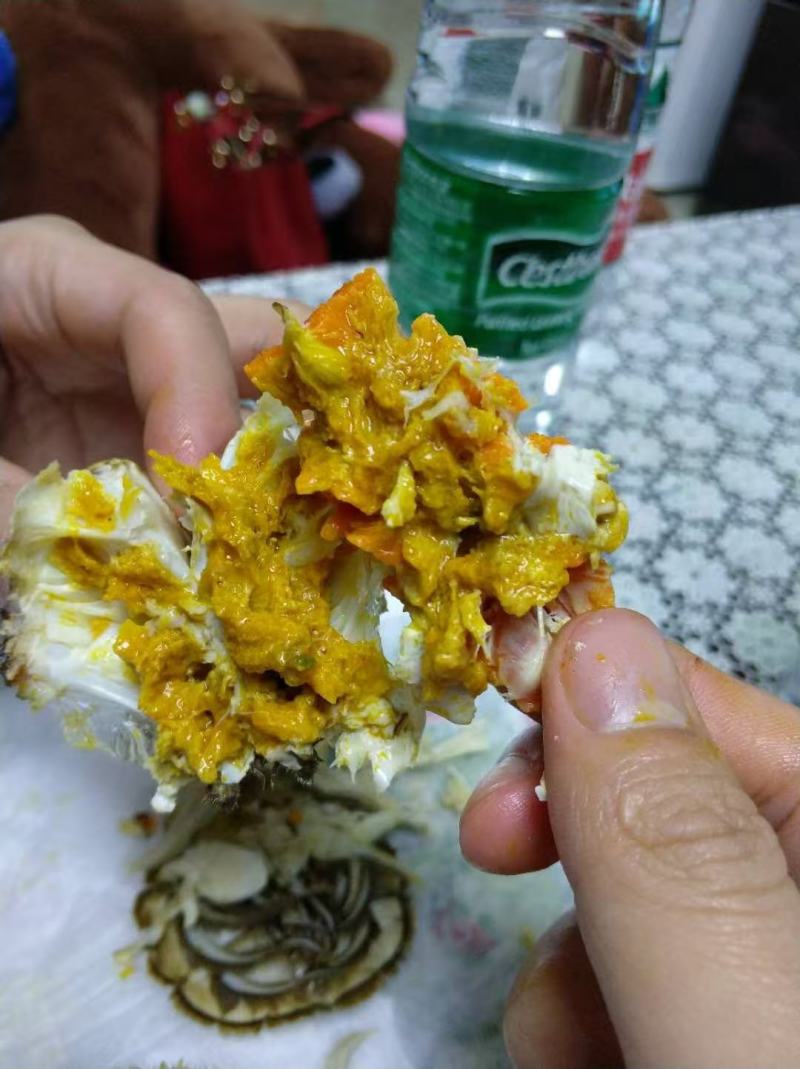 花雕熟醉蟹，熟醉蟹1.8两。