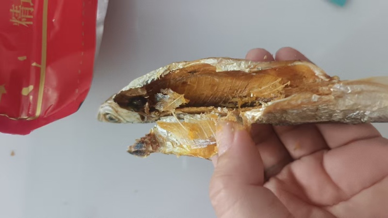 千岛湖碳火烘烤鱼干