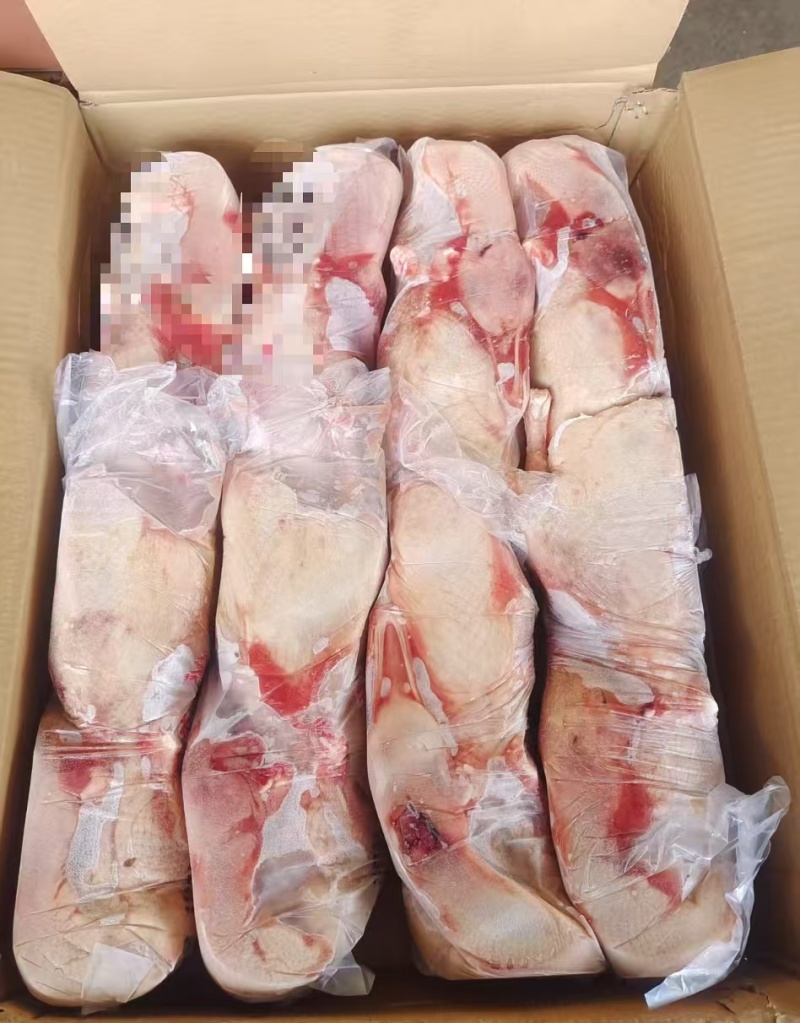 1100克二级白条鸭30吨