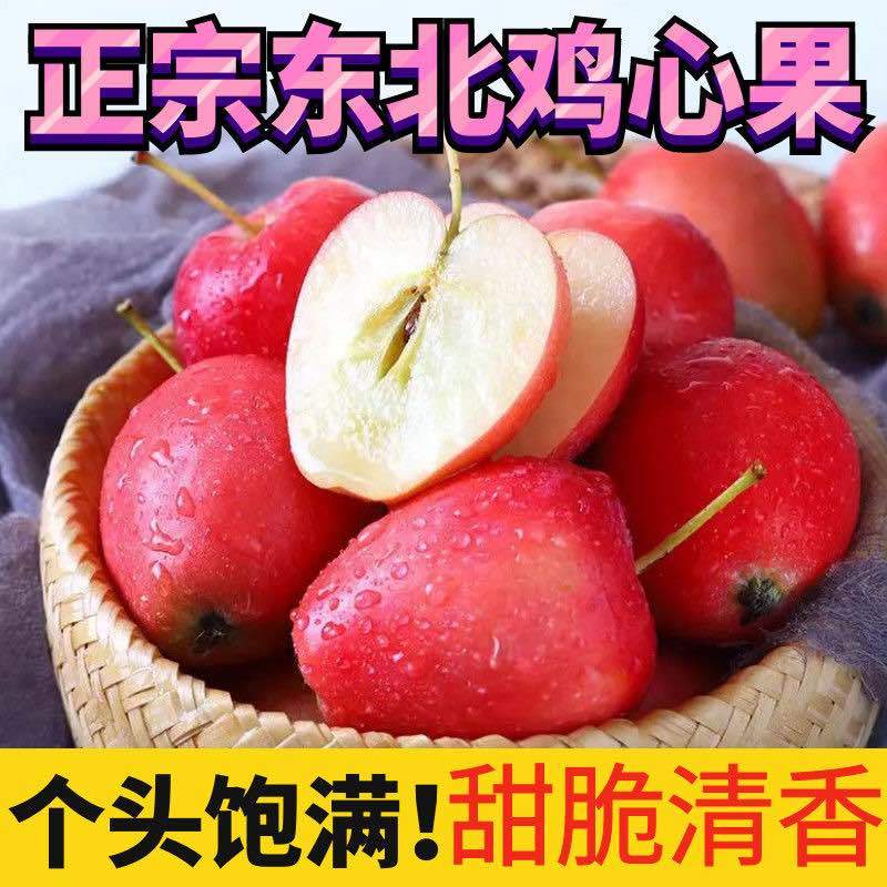 鲜摘鸡心果，酸甜爆汁，一口爱上的自然美味！