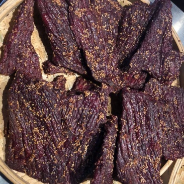 会理现烤牛干巴
