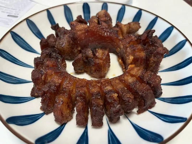 母猪精修中方网红脆皮五花肉专用