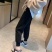 女士杂款纯棉超柔水貂绒运动裤到货*后400件16处理