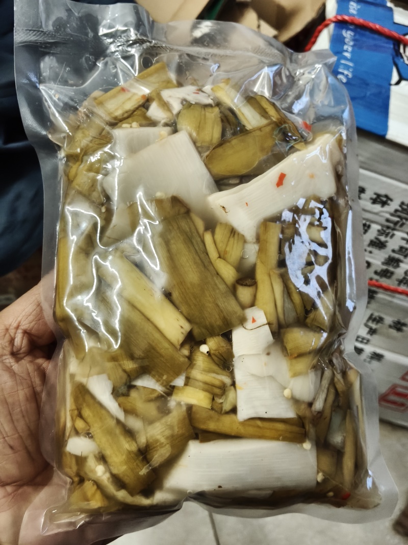 酸芋，竹笋木，瓜丝酱菜