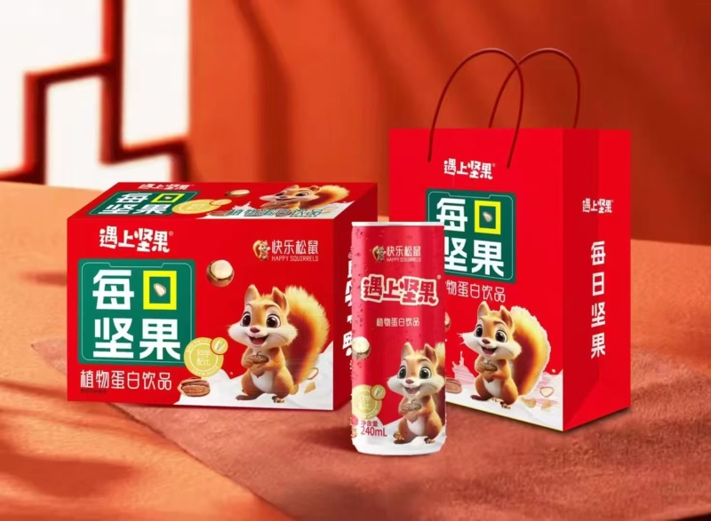 每日坚果植物蛋白饮品16罐24厂家直发