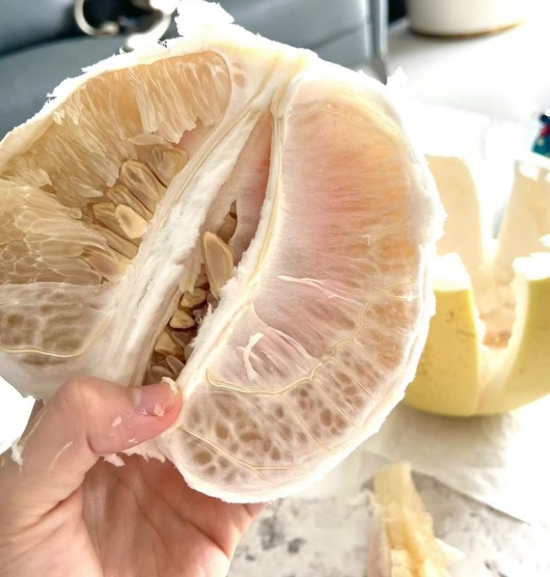 自家梅县蜜柚红肉蜜柚白肉蜜柚无中介