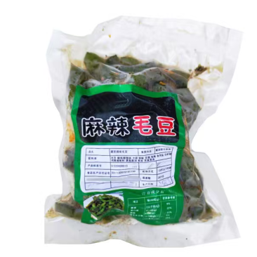 小包装麻辣毛豆4元（350g)350g*25包适合餐饮