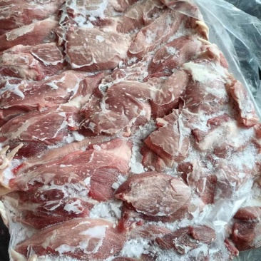 国产腱子肉，内含筋，质地硬度适中。