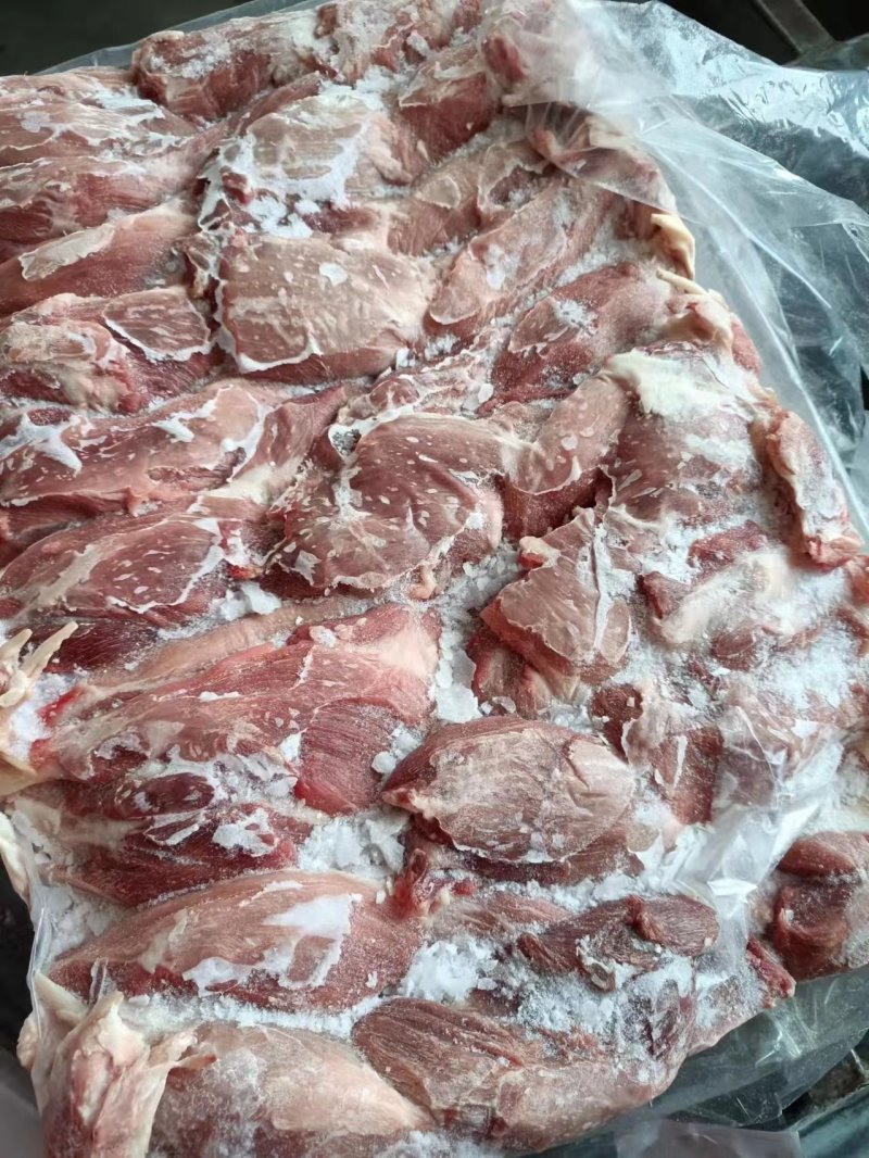 国产腱子肉，内含筋，质地硬度适中。