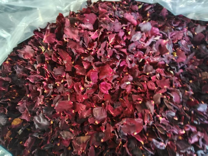 云南食用墨红玫瑰花