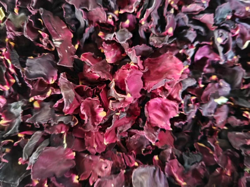 云南食用墨红玫瑰花