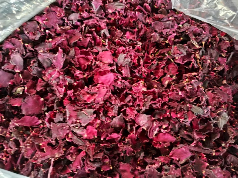 云南食用墨红玫瑰花