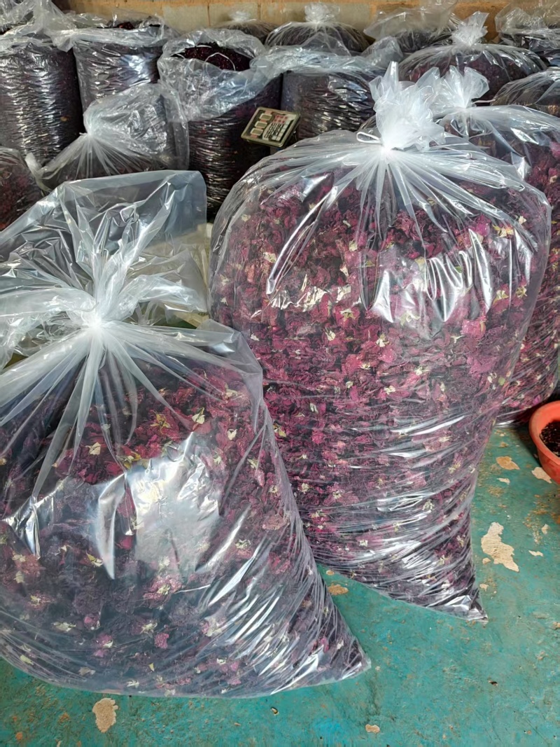 云南食用墨红玫瑰花