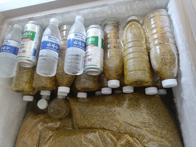 广西钦蜜9号百香果挖浆果鲜果酱（纯果酱***）