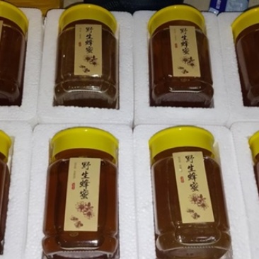 三明石头洞蜂蜜，专门上山寻找的，人在白沙