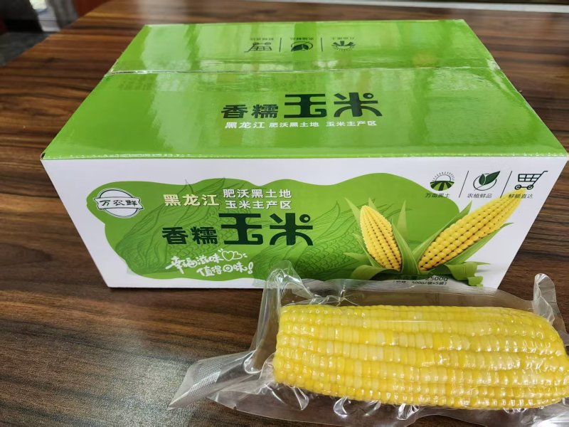 黑龙江特产黏玉米，真空包装，一件代发