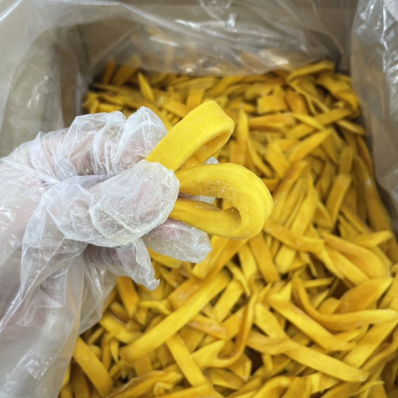芒果条现切金黄软糯高性价比批发价原料批发