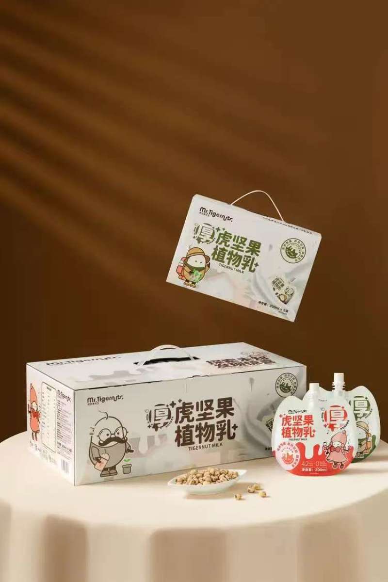 新疆油莎豆及植物乳