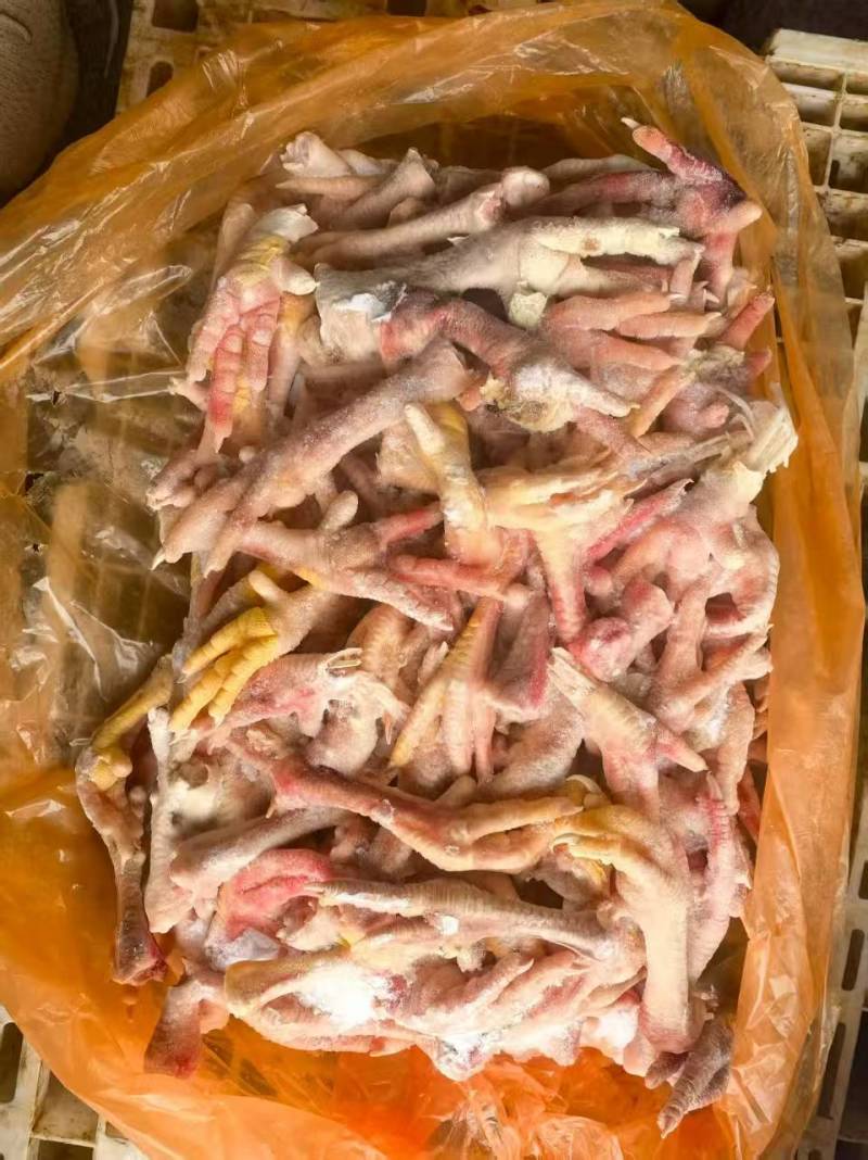 二级种鸡爪基本都是母鸡爪单个50-60克左右30吨