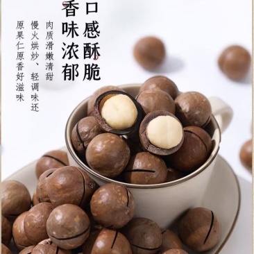 【奶香酥脆】夏威夷果饱满大颗粒奶香味解馋坚果年货