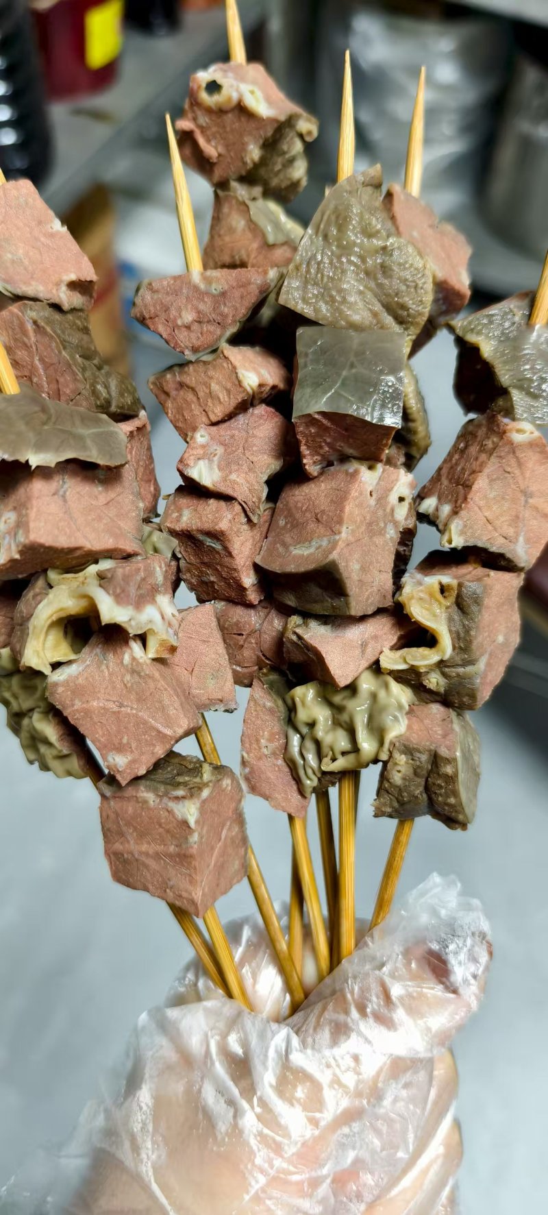 牛肺串