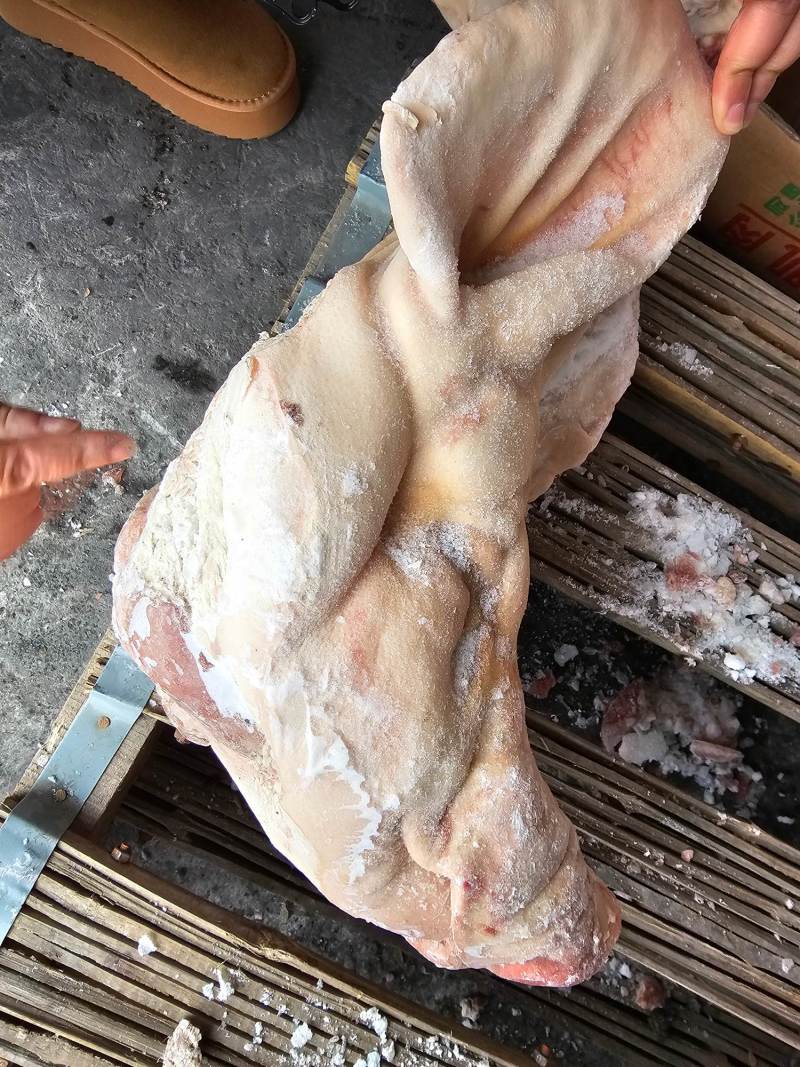 带耳猪头