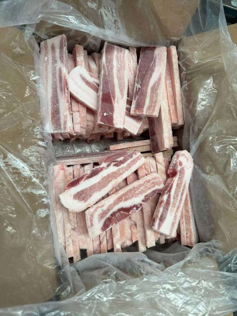 批发原切把子肉，质量好价格低纯五花肉切的口感好