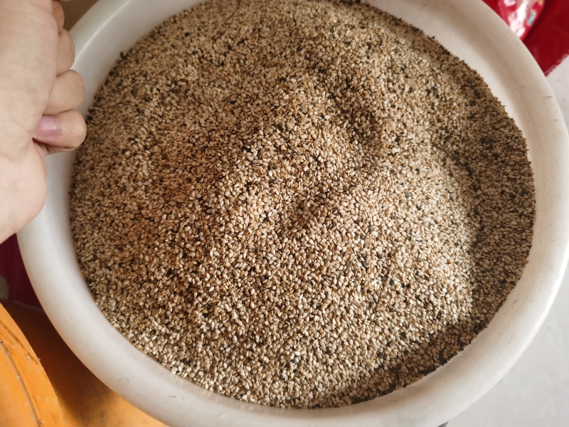 白芝麻100斤，品质优