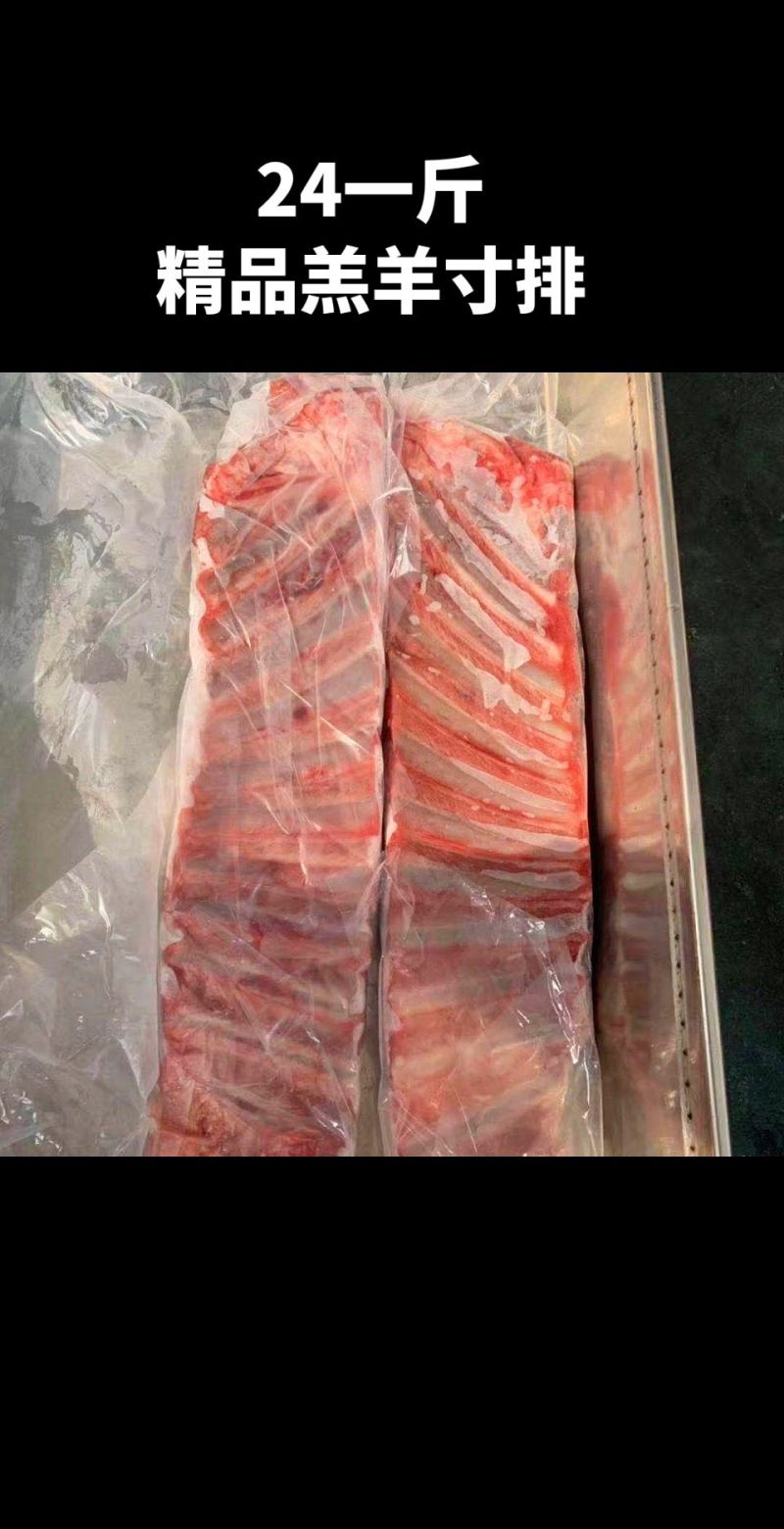 精修羊排纯寸排厂家直销量大从优
