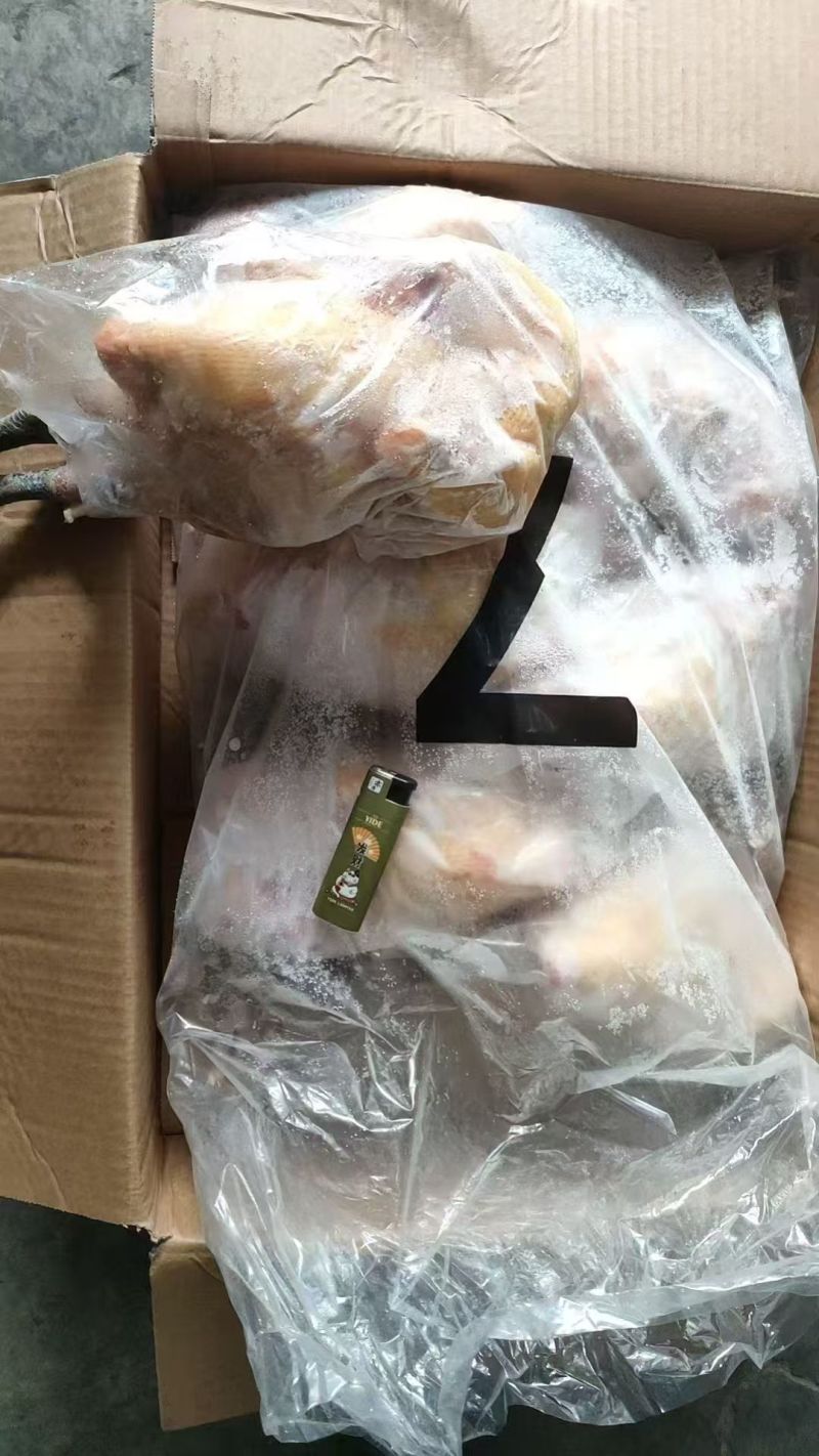 一级青脚麻母鸡9.5公斤7-8只装的