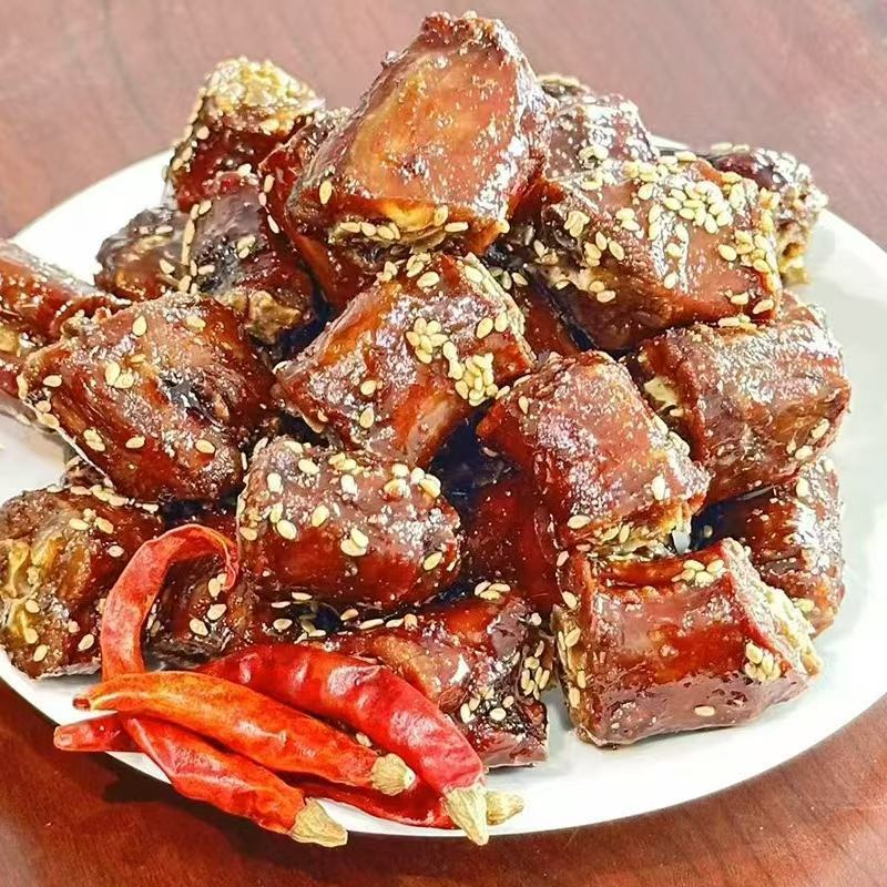风干鸭脖糖醋香辣鸭脖