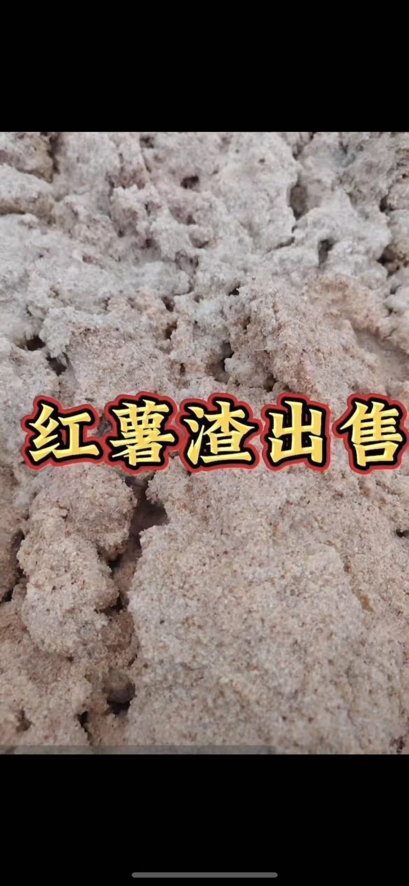红薯粉渣