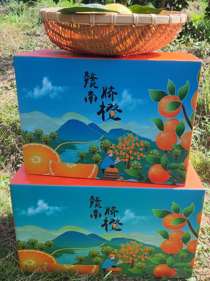 江西正宗赣南脐橙无渣产地直发货源稳定欢迎来电咨询