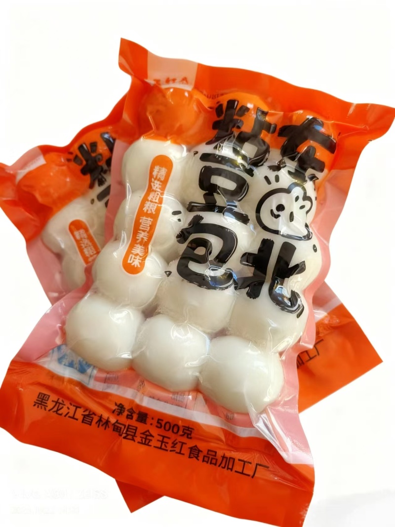 东北特产粘豆包