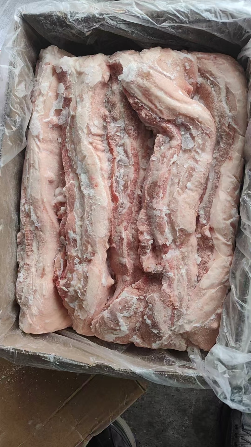 带皮五花肉条20吨新货8000