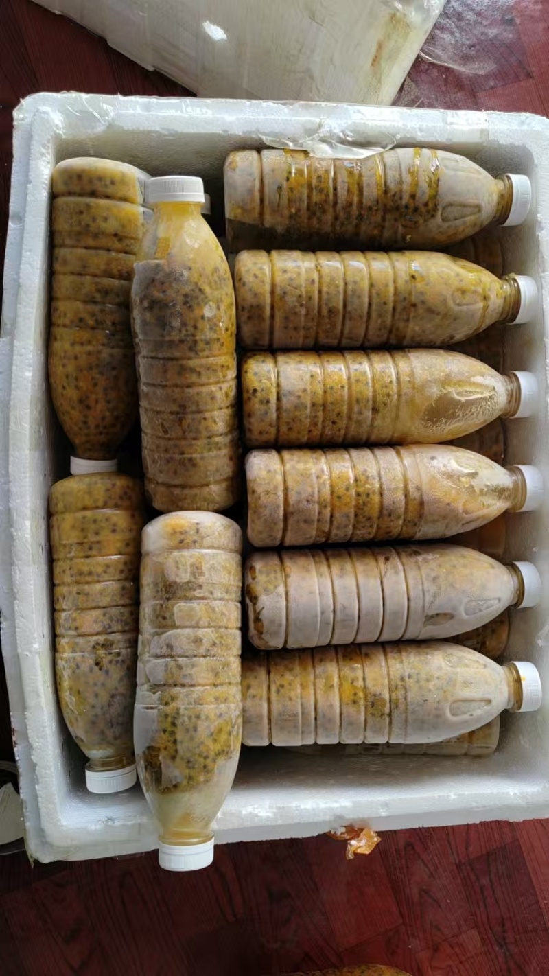 钦蜜9号百香果鲜挖果酱