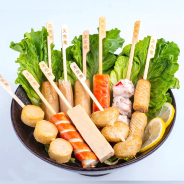 关东煮麻辣烫丸子火锅食材批发工厂