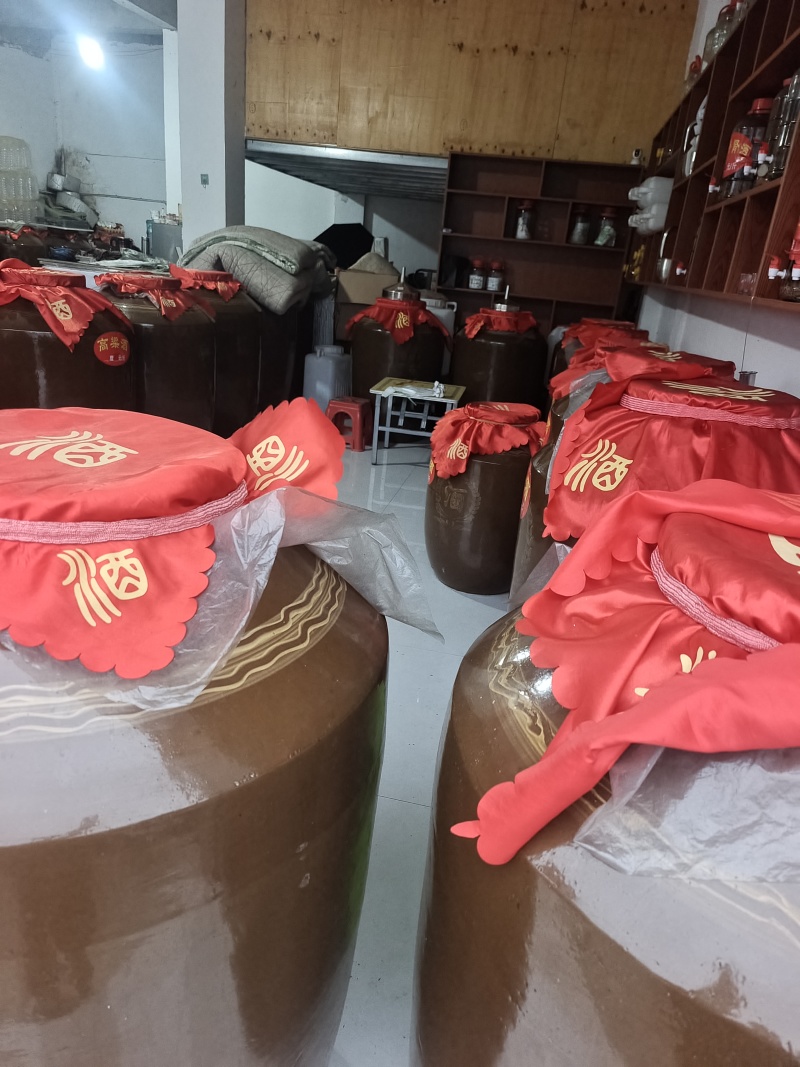 玉米酒降酱香喝了头不疼好入口回味好个人酿制