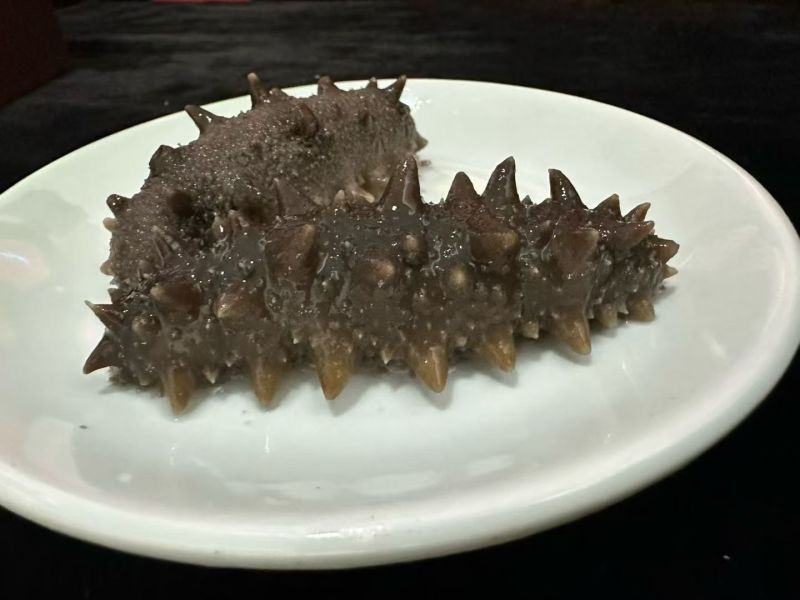 威海本地野生干海参！双十一半价处理